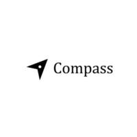 Creative Compass Concept Logo Design Template vector