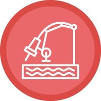 Fishing Vector Icon Design