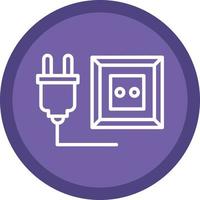 Unplugged Vector Icon Design