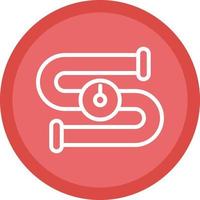 Water Pipe Vector Icon Design