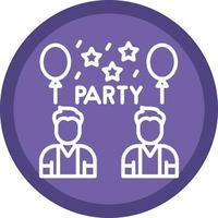 Party Vector Icon Design