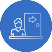 Dismissal Vector Icon Design