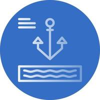 Anchor Vector Icon Design