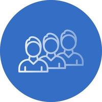 Queue Vector Icon Design