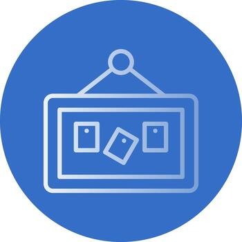 Pinboard Vector Icon Design
