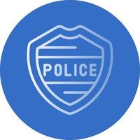 diseño de icono de vector de policía