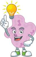 Tetracoccus Cartoon character vector