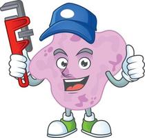 Tetracoccus Cartoon character vector