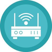 Router Vector Icon Design