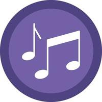 Musical Note Vector Icon Design