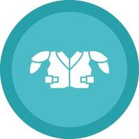 Shoulder Pads Vector Icon Design