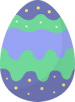 Easter egg purple color, Happy Easter Day. png