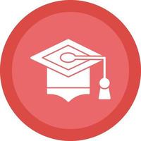 Mortarboard Vector Icon Design