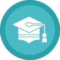 Mortarboard Vector Icon Design