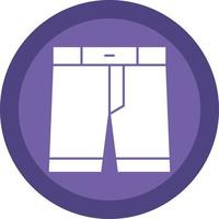 diseño de icono de vector de pantalones cortos