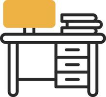Work Table Vector Icon Design