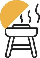 diseño de icono de vector de parrilla