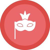 Carnival Mask Vector Icon Design