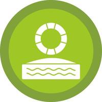 Lifebuoy Vector Icon Design