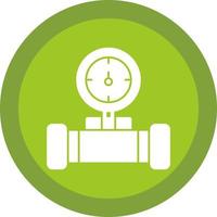 Water Meter Vector Icon Design