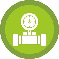 Water Meter Vector Icon Design