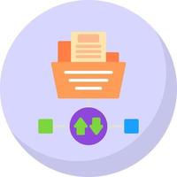 File Transfer Protocol Vector Icon Design