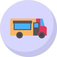 Food Truck Vector Icon Design