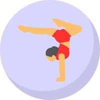 Acrobatic Vector Icon Design