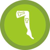 Leg Vector Icon Design