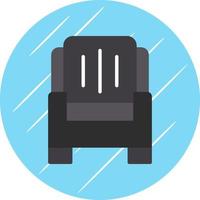 Armchair Vector Icon Design