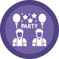 Party Vector Icon Design