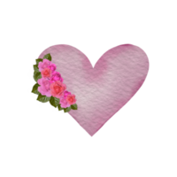 Clásico corazón elemento png