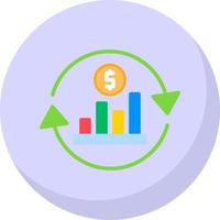 Return On Investment Vector Icon Design