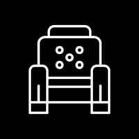 Armchair Vector Icon Design