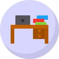 diseño de icono de vector de mesa de trabajo