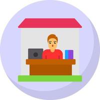 Home Office Vector Icon Design