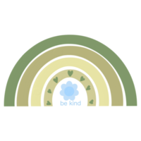 regnbåge element för dekoration konstverk png