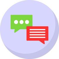 Chat Vector Icon Design