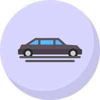 Limousine Vector Icon Design