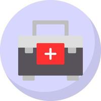 First Aid Kit Vector Icon Design