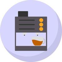 Coffee Machine Vector Icon Design