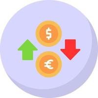 Currency Exchange Vector Icon Design