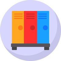 Locker Vector Icon Design