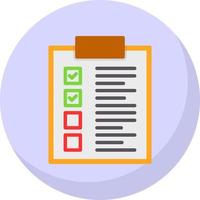 Check List Vector Icon Design