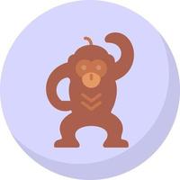 Monkey Vector Icon Design