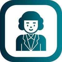 Judge Vector Icon Design