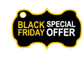 Black Friday Label - png