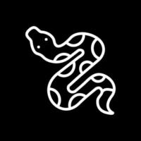 diseño de icono de vector de serpiente