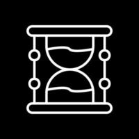 Hourglass Vector Icon Design