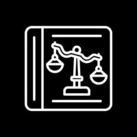 Law Book Vector Icon Design